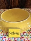 Fiestaware Sunflower Yellow Oval Platter Large 9.5"x13.5" Serving Dish Fiesta