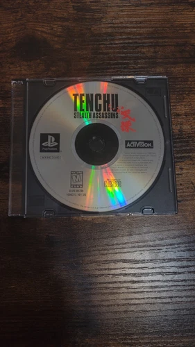 Tenchu: Stealth Assassins (Sony PlayStation 1, PS1, 1998) Activision - Game Disc