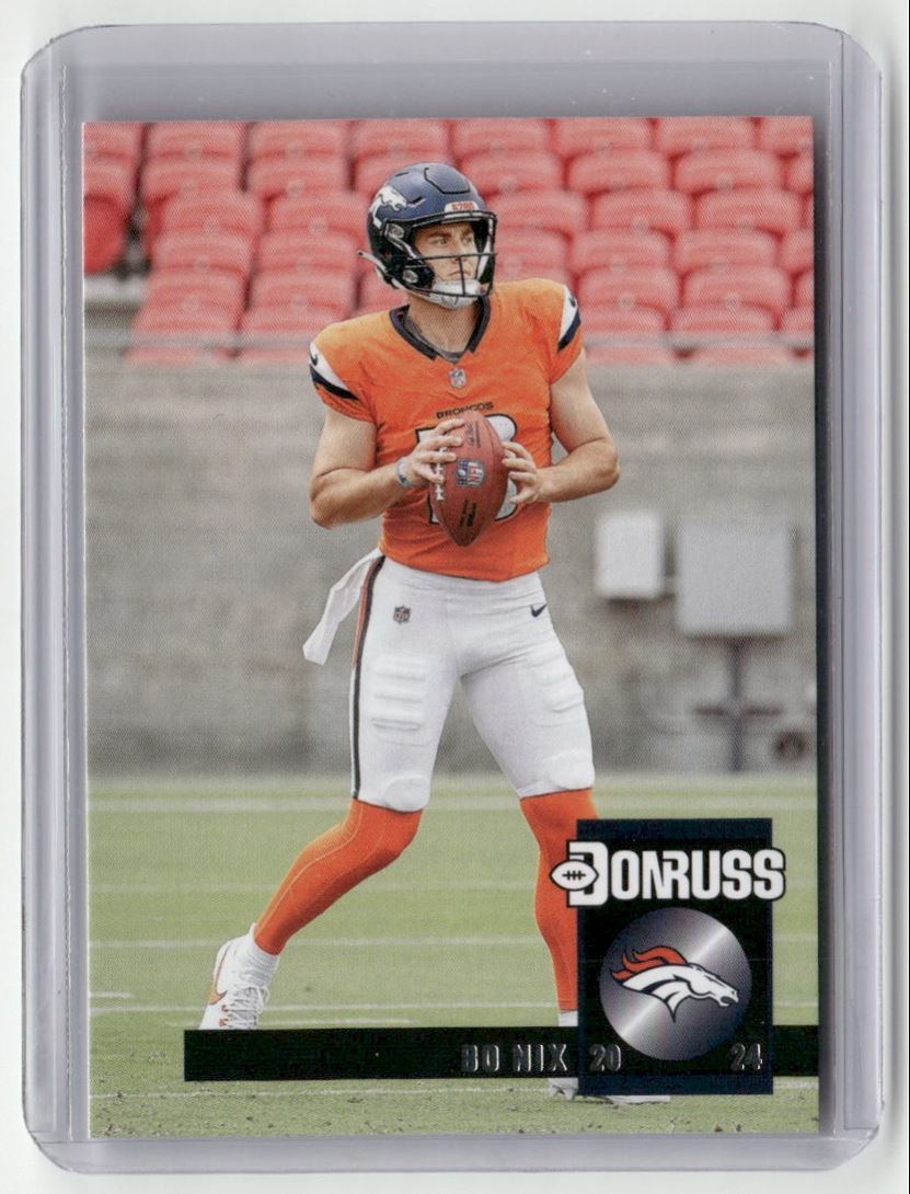 2024 Donruss Retro 1994 Bo Nix Rookie Denver Broncos #28