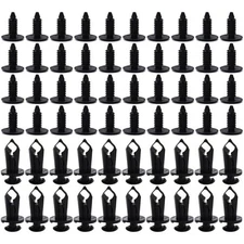 190Pcs Bumper Clips Retainer Auto Car Rivets Fastener Fender Push Pin Trim