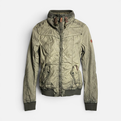 KHUJO Damen Sommerjacke Modell: Brenn Grau S