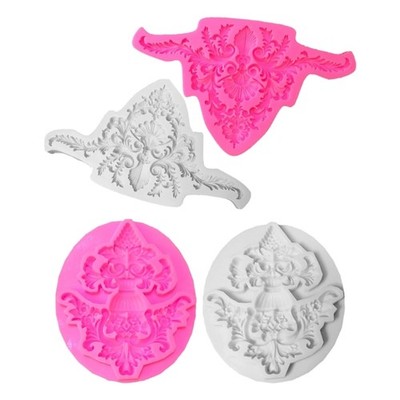 Efficient Frosts Edges Molds Heat Resistant Silicones Bake Tool With Laces