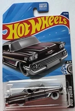 2025 Hot Wheels ROD SQUAD 8/10 '58 Chevy Impala 111/250