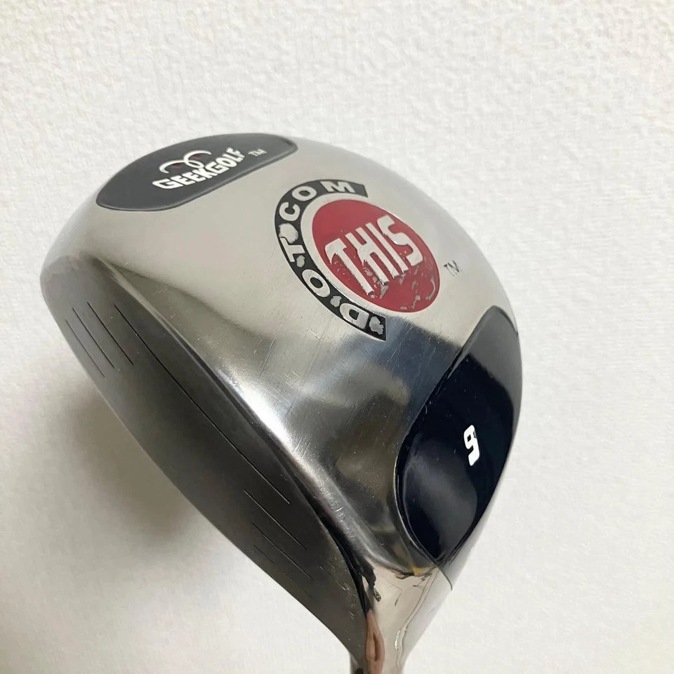 GEEK GOLF Driver 9° Lefty  S Flex Carbon Head Only Grip New - Image 2 of 4