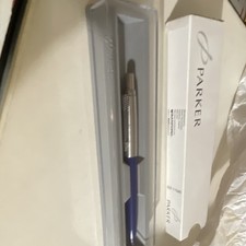 Parker Stylo bille prestige bleu argenté avec écrin IM 11540