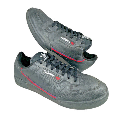 Adidas Continental 80 Mens Size 11 Black Athletic Leather Sneakers Shoes G27707