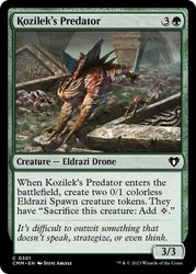 Kozilek's Predator 301/1173 Commander Masters Common MTG