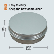 Bow Comb Rosin Spreader Separates Stuck Strings Violin, Viola, Cello Remove...
