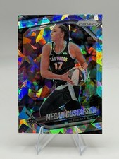 2025 Panini Prizm WNBA Megan Gustafson #49 Cracked Ice🏀