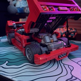 LEGO Creator Expert Ferrari F40 10248 Complete Set Pre Built 1158 Pieces