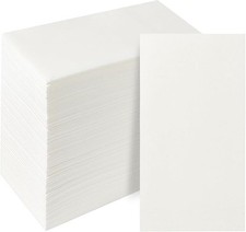 Serviettes Paper Napkins Recyclable Tableware Tissues 2-Ply 40cm 8 Fold Party