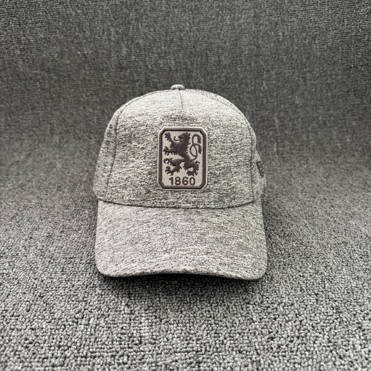 New Era Aston Villa Gray Snapback Cap Lion Crest Curved Brim