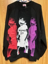 Madonna The Girly Show Tour Black Long Sleeve Sweatshirt Size XL (LL) Brand New