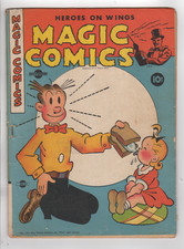 Cover of Magic Comics #52
