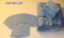 10PCS 50mmX70mm Microfiber Cleaning Cloths Eyeware Camera Lens LCD LED Phones