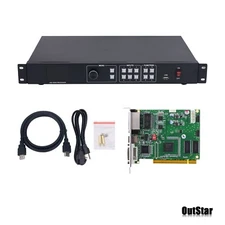 TS802D + AMS-MVP300 Linsn LED Control Card and Full Color LED Video Processor