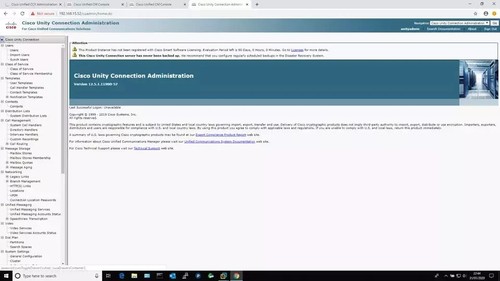 Cisco Collaboration Voice Lab Version 12.5 CUCM CUC IMP CER UCCX ESXi vCentre - Bild 7 von 11