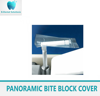 Panoramic Bite Block Covers for pano x-ray and Siemens 1''W X 2''L 1000/Box #1850