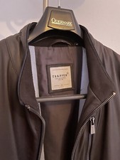 Original Trapper Lederjacke Herren Dunkelbraun Gr. 48 (ca. M) - SPENDE