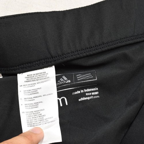 NEW Adidas Women's Straight Mini Skort Polyester Black Size M Golf - Picture 7 of 8