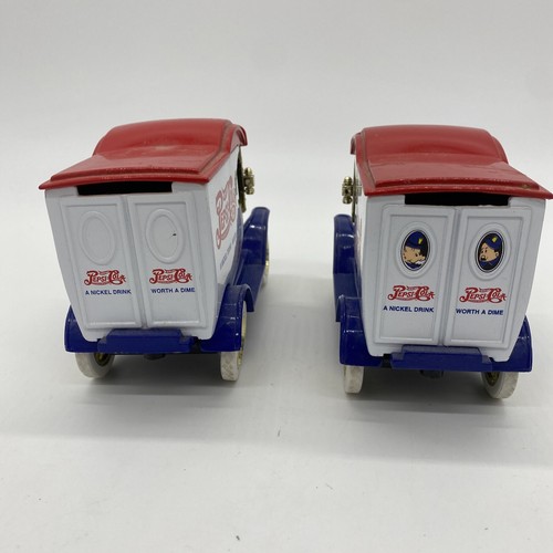Lot of 2 Vintage 1912 Delivery Car Gearbox Pepsi-Cola co. Coin Bank - Picture 4 of 9