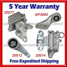 O419 Fits 2023-24 Chevrolet Equinox 1.5L 4WD AUTO Motor & Transmission Mount 4pc