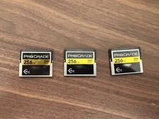ProGrade Digital 256GB CFast 2.0 Memory Card - 3x