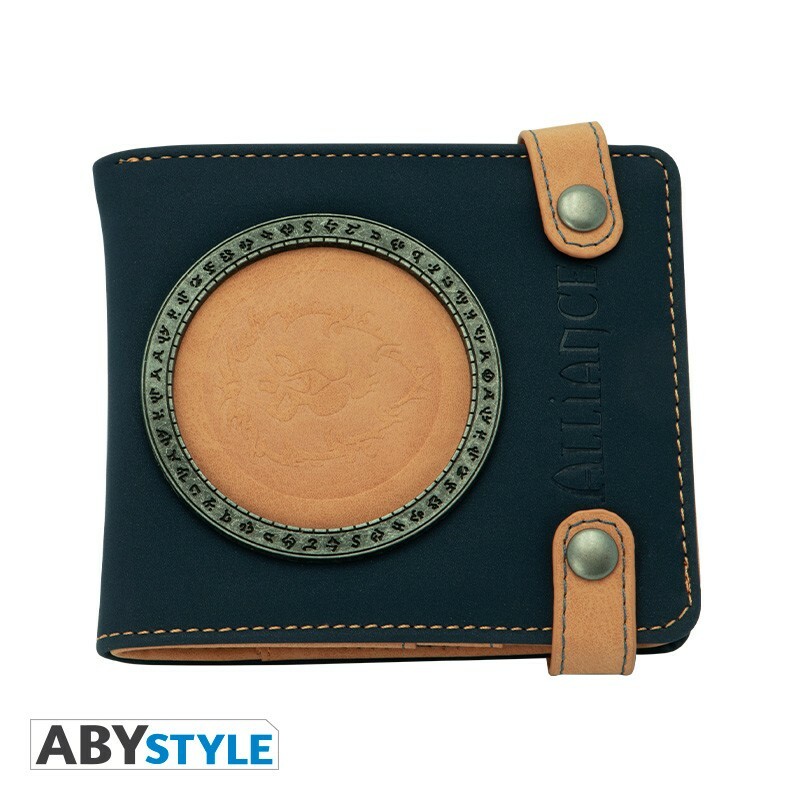 Portefeuille WoW Alliance ABYstyle bleu portefeuille homme Blizzard