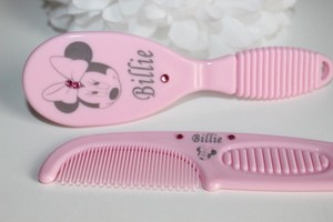 Personnalise Bebe Brush Baby Brosse Et Peigne Personnalise Bebe Cadeau Cheveux Brosse Ebay
