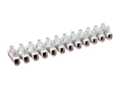 VDE Lüsterklemmen Listerklemmen Verbindungsklemme 2,5mm² bis 10mm² Lampe 12polig