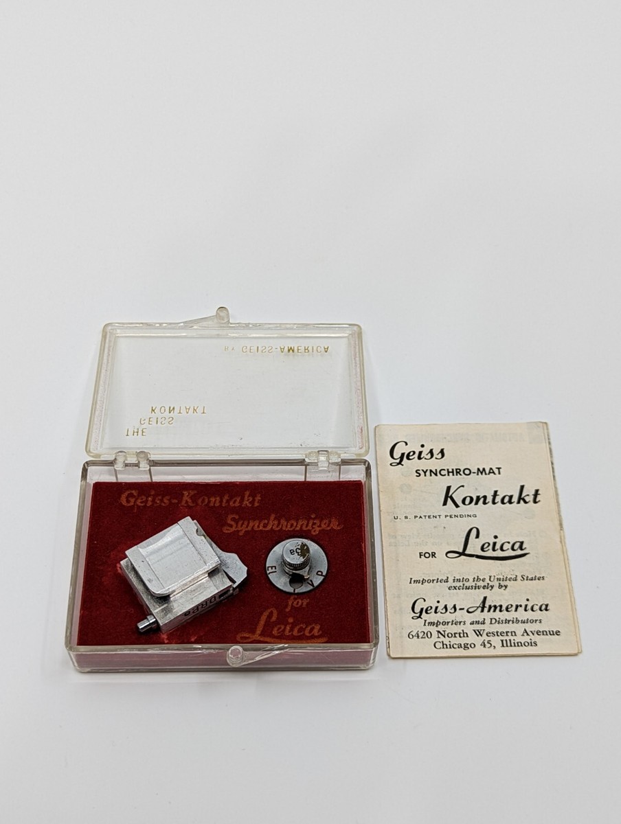 Geiss-Kontakt Synchronizer for Leica珍品！