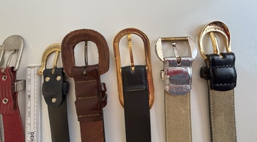Damengürtel Konvolut, 1 x Aigner Original, L ca. 80 - 90 cm - Bild 5 von 7