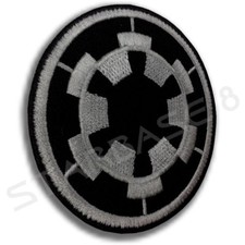 STAR WARS IMPERIAL LOGO PATCH UNIFORM TEXTIL AUFNÄHER IMPERIUM GALACTIC EMPIRE