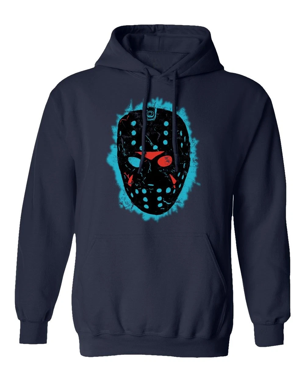 Friday 13th Horror Hoodie with Freddy and Jason Design for Men