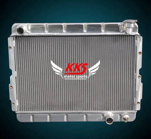 3 ROWS ALUMINUM RADIATOR KKS12 FIT 1981-87 TOYOTA LAND CRUISER BJ42 HJ60 BJ70 MT - Picture 2 of 9