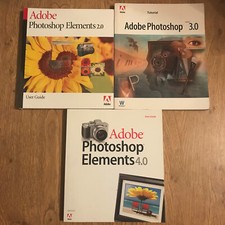 3 Adobe Photoshop Books 2.0. 3.0 and 4.0, Brand new and Nearly New