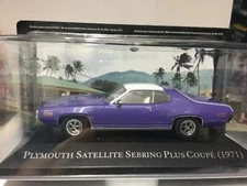 1971 American Cars PLYMOUTH SATELLITE SEBRING PLUS COUPE , 1/43, Die-cast