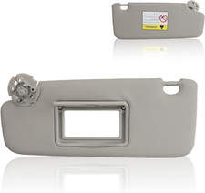 Left Driver Side Sun Visor For Chevy Vehicle 2011-2016 Cruze, Replace 95034256,