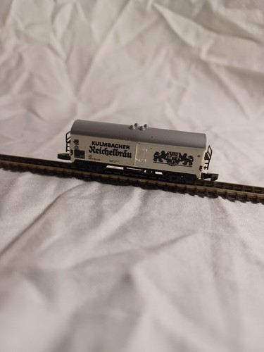 Z Scale Marklin 8604 KULMBACHER Reichelbrau Reefer Beer Car EUC - Picture 10 of 13