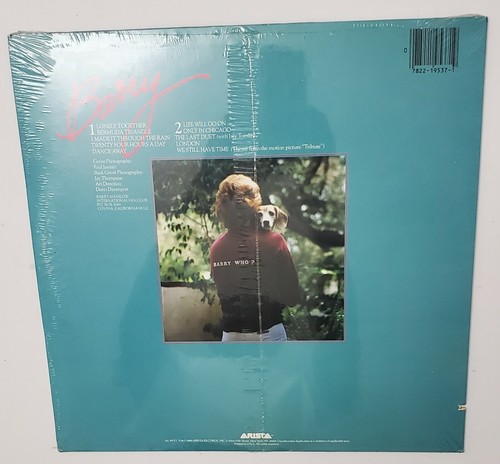 BARRY MANILOW VINTAGE BRAND NEW FACTORY SEALED VINYL - Picture 2 of 12