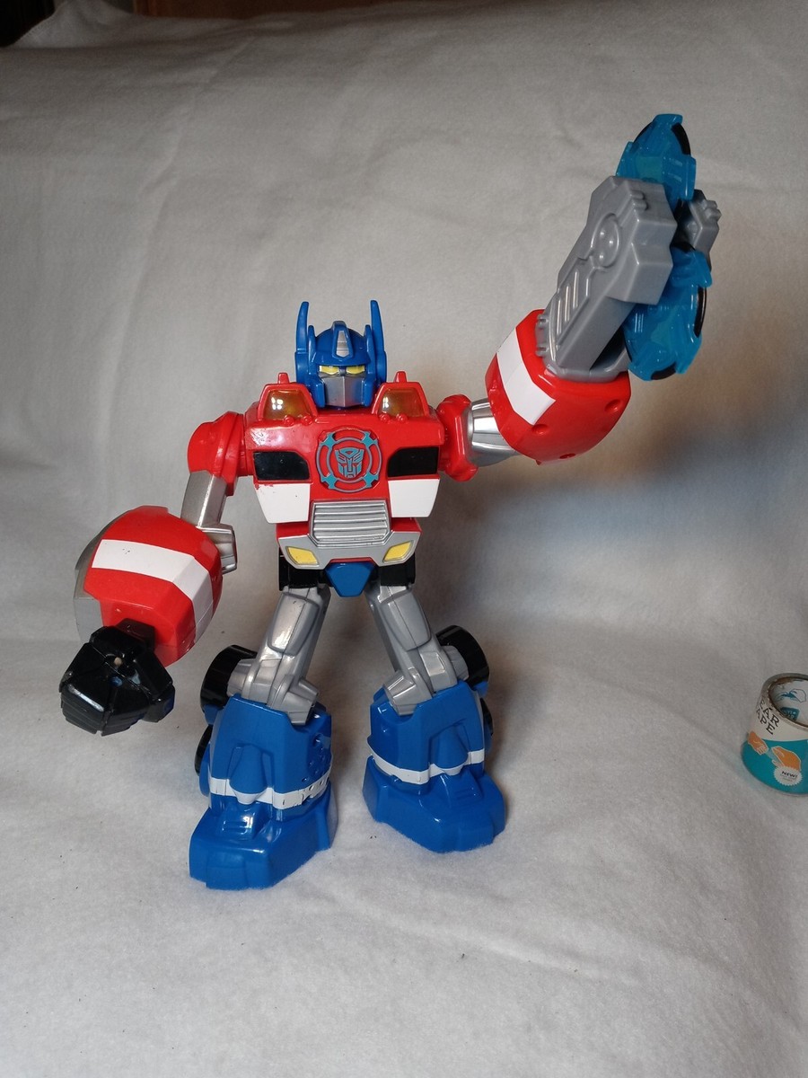 Playskool Heroes Transformers Rescue Bots Energize Optimus Prime - Figura Convertibile In 1 Passo Per Bambini - 3