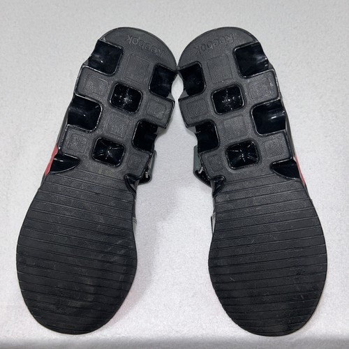 Reebok Crossfit Womens Uform Lifter Plus Shoes Size 8.5 US Red Olive Green - Picture 6 of 10