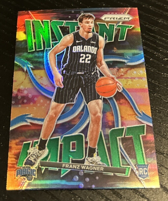 2021-22 Panini Prizm Franz Wagner Instant Impact Rookie Silver Prizm