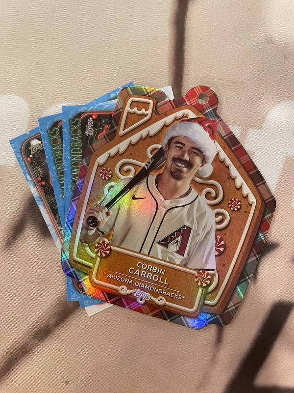 2024 Topps Holiday Arizona D-backs Lot (4)