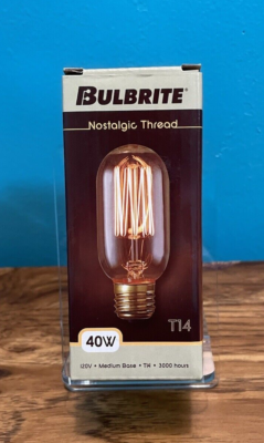 Thomas Edison Light Bulb 40w