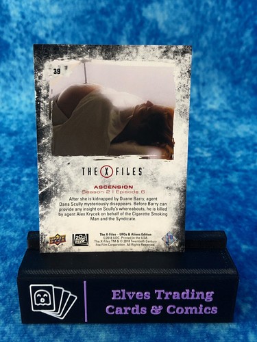 The X-Files: UFOs and Aliens SINGLE Non-Sport Trading card by Upper Deck 2019 - Picture 80 of 202