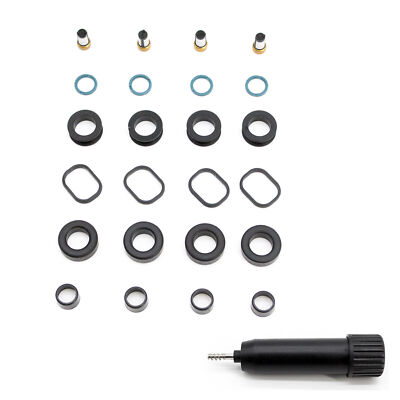 V4 Fuel Injector Repair Seal Kit Fits 2004-09 Mazda RX-8 FJ797 162049 2970041