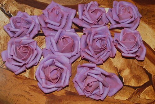 6-25 Schaumrosen 2-8cm Moosgummirosen Foamrosen rose flowers  Rosen Rosenköpfe - Afbeelding 24 van 42