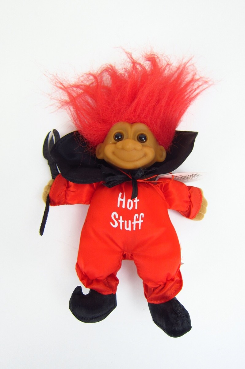 Vintage Russ Troll Devil Doll Hot Stuff Plush with Tag | eBay