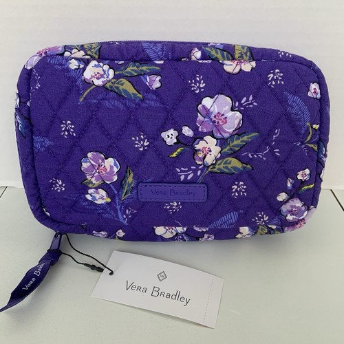 Vera Bradley Cord Organizer Tech Case in Wild Roses New